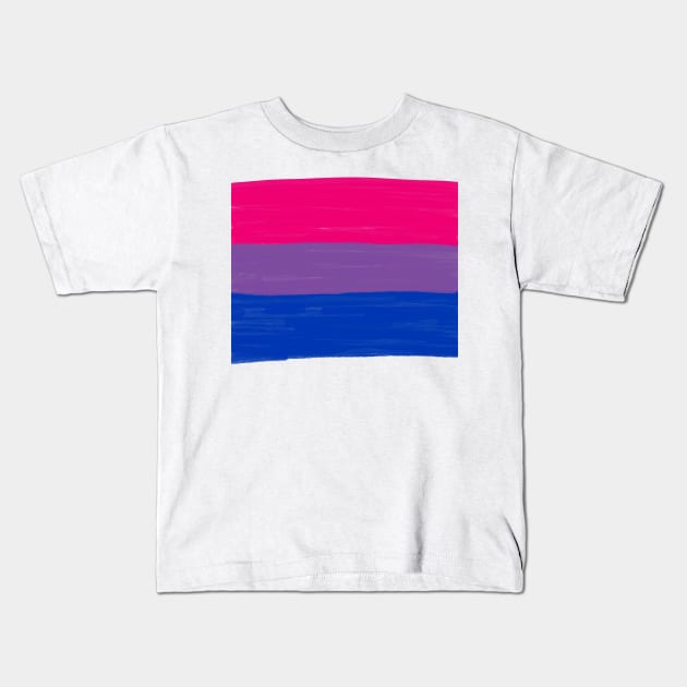 Bi Flag Kids T-Shirt by AlexTal